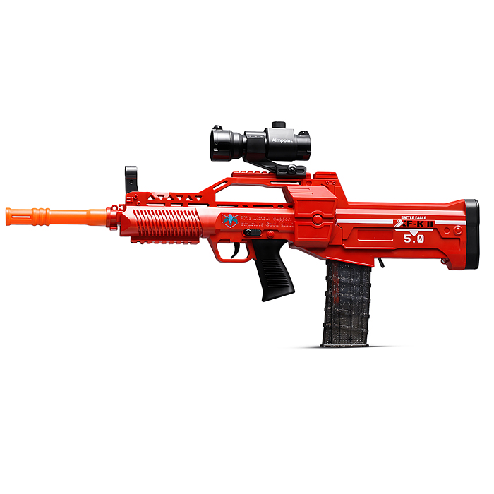 Фото к товару Автомат KB1213 "Налёт" с мягкими полимерными пулями, в коробке Автомат KB1213 "Налёт" с мягкими полимерными пулями, в коробке