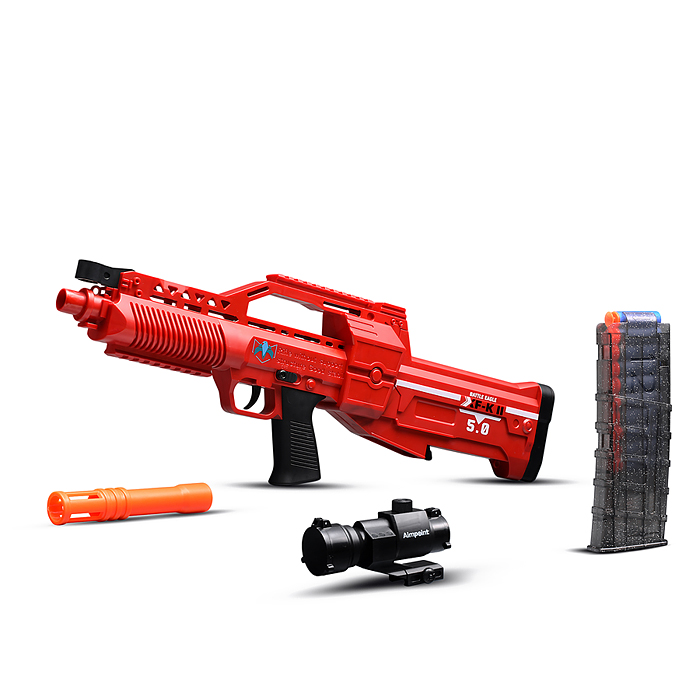 Фото к товару Автомат KB1213 "Налёт" с мягкими полимерными пулями, в коробке Автомат KB1213 "Налёт" с мягкими полимерными пулями, в коробке