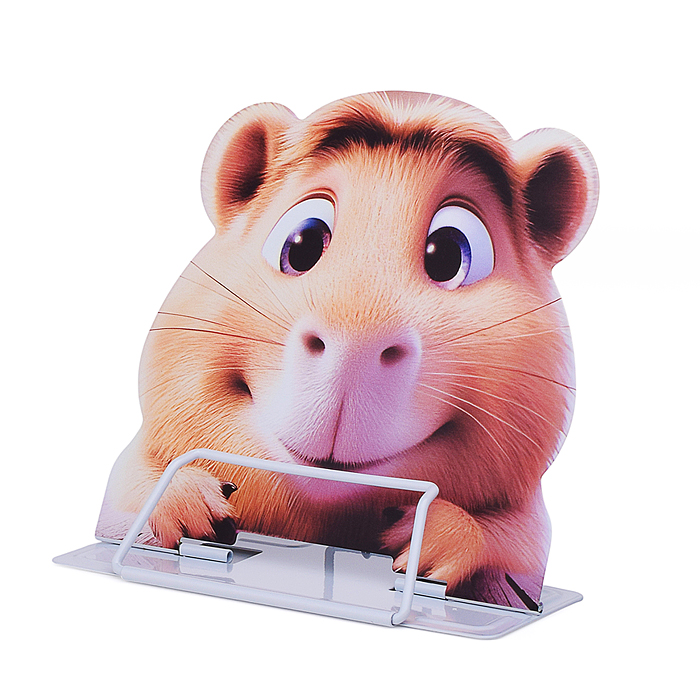 Подставка для книг "Capybara" 23.2*20см, металл, 1 дизайн, ОПП- упаковка Подставка для книг "Capybara" 23.2*20см, металл, 1 дизайн, ОПП- упаковка