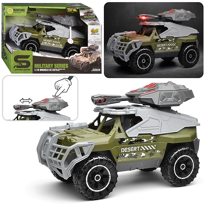 Машина JS207 "Внедорожник" с гранатометом, в коробке Машина JS207 "Внедорожник" с гранатометом, в коробке