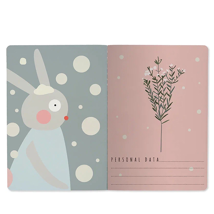 Блокнот-тетрадь 40 л. клетка "Обнимашки"