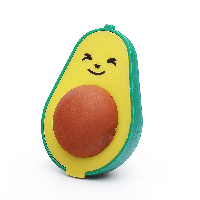 Фото к товару Точилка с контейнером и ластиком "FunGraphix. Авокадо", 2 цвета Точилка с контейнером и ластиком "FunGraphix. Авокадо", 2 цвета
