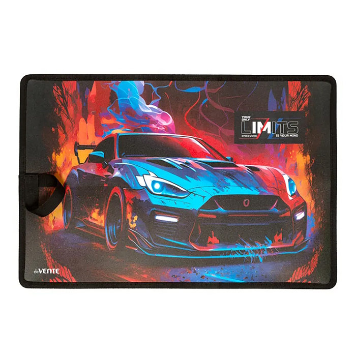 Накладка на стол "Speed Zone" 43x29 см, пластиковая 500 мкм, с цветным рисунком, с окантовк