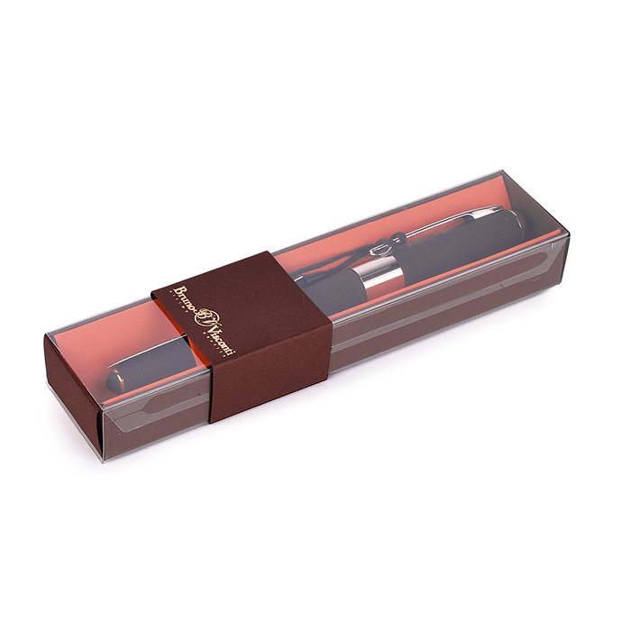 Фото к товару Ручка в футляре "Monaco" шариковая 0.5мм, синяя (коричневый корпус, коричневая коробка) Ручка в футляре "Monaco" шариковая 0.5мм, синяя (коричневый корпус, коричневая коробка)