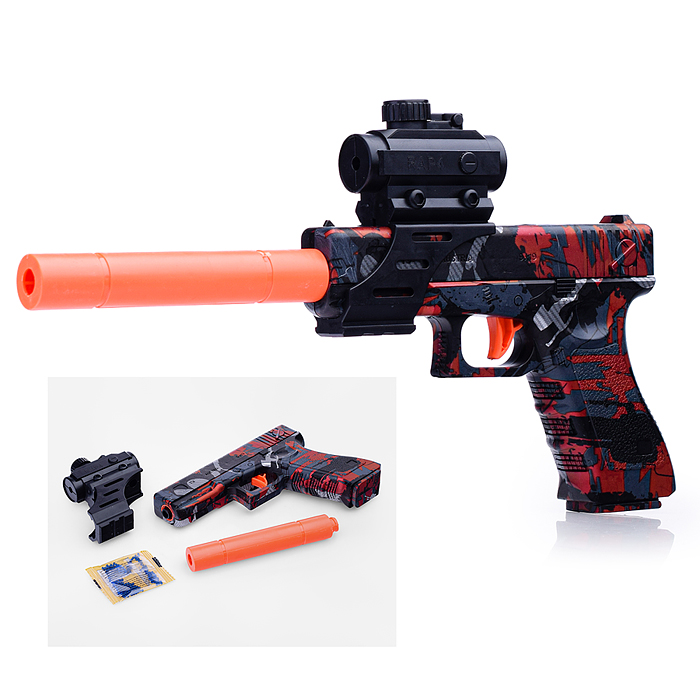 Фото к товару Пистолет 101B "A well-aimed shot" в пакете Пистолет 101B "A well-aimed shot" в пакете