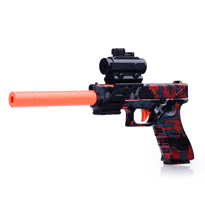 Фото к товару Пистолет 101B "A well-aimed shot" в пакете Пистолет 101B "A well-aimed shot" в пакете