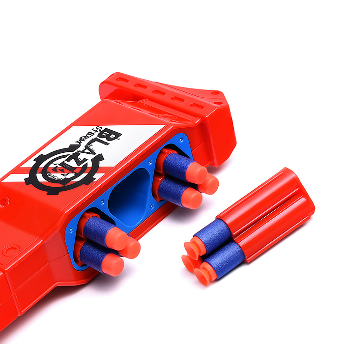 Бластер 7068 "Нападение" с мягкими пулями, в коробке