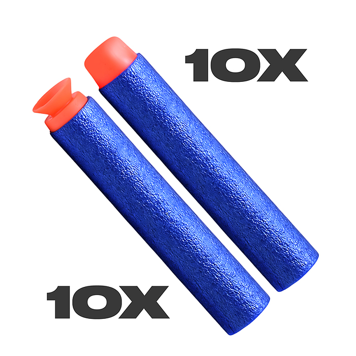 Бластер 7068 "Нападение" с мягкими пулями, в коробке