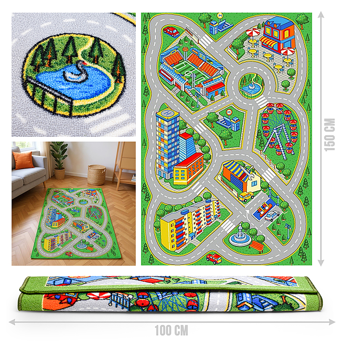 Ковер "Мегаполис" дет. 1х1,5 прямоугольный Ковер "Мегаполис" дет. 1х1,5 прямоугольный