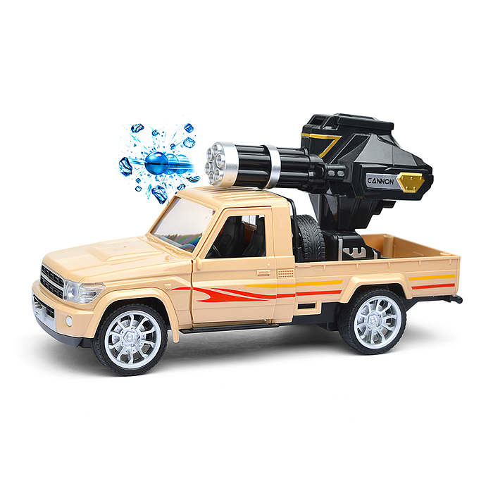 Фото к товару Машина 0855-256 "Пикап" с водной пушкой, р/у, 27 MGz, в коробке Машина 0855-256 "Пикап" с водной пушкой, р/у, 27 MGz, в коробке