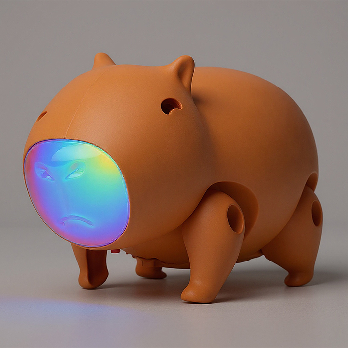 Фото к товару Интерактивная игрушка 333-70B "Капибара" в пакете Интерактивная игрушка 333-70B "Капибара" в пакете