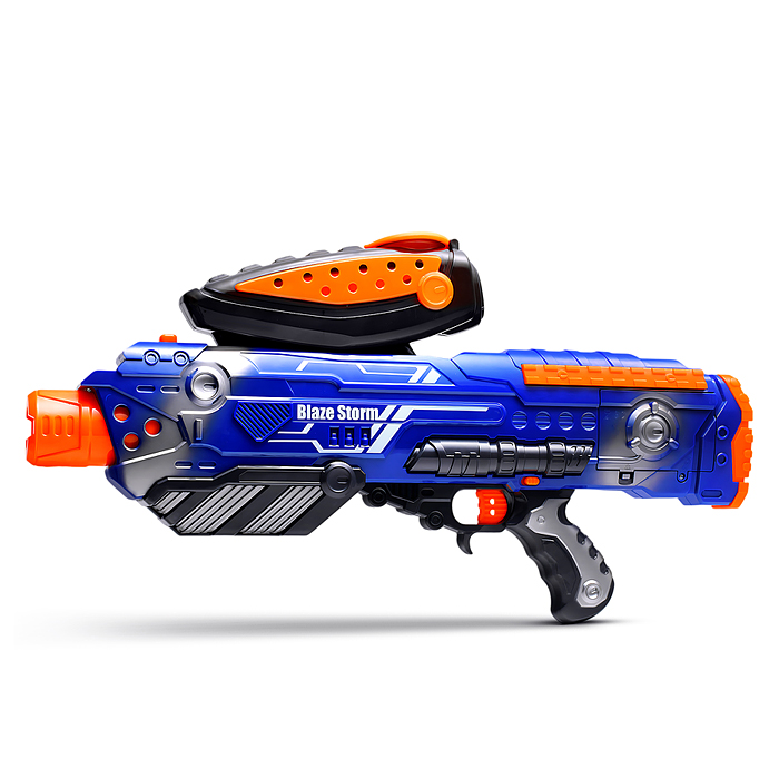 Бластер ZC7124 "Наступление №2" с мягкими шариками, в коробке