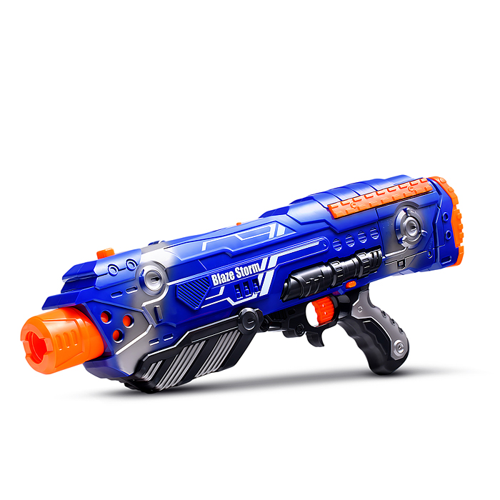 Бластер ZC7124 "Наступление №2" с мягкими шариками, в коробке