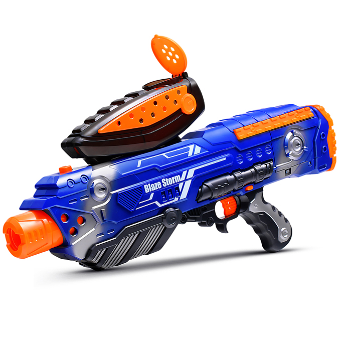 Бластер ZC7124 "Наступление №2" с мягкими шариками, в коробке