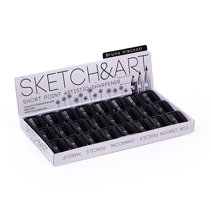 Фото к товару Точилка, 1 отверстие "Sketch&Art" Точилка, 1 отверстие "Sketch&Art"