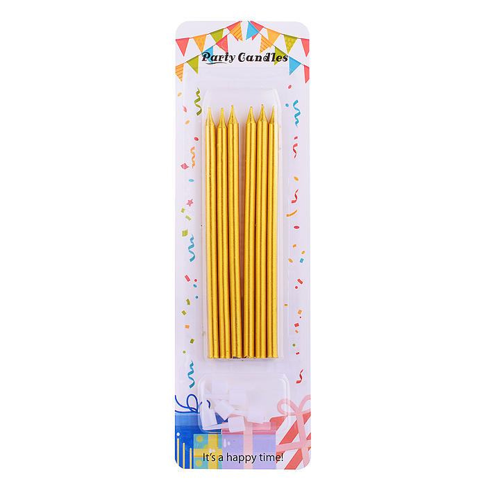 Набор свечей праздничных 00-7047 "Золотой стиль"