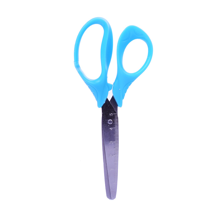 Фото к товару Ножницы детские "Cosmo Ergo Line" 13 см, с линейкой, эргономичные пластиковые кольца, в кар Ножницы детские "Cosmo Ergo Line" 13 см, с линейкой, эргономичные пластиковые кольца, в кар