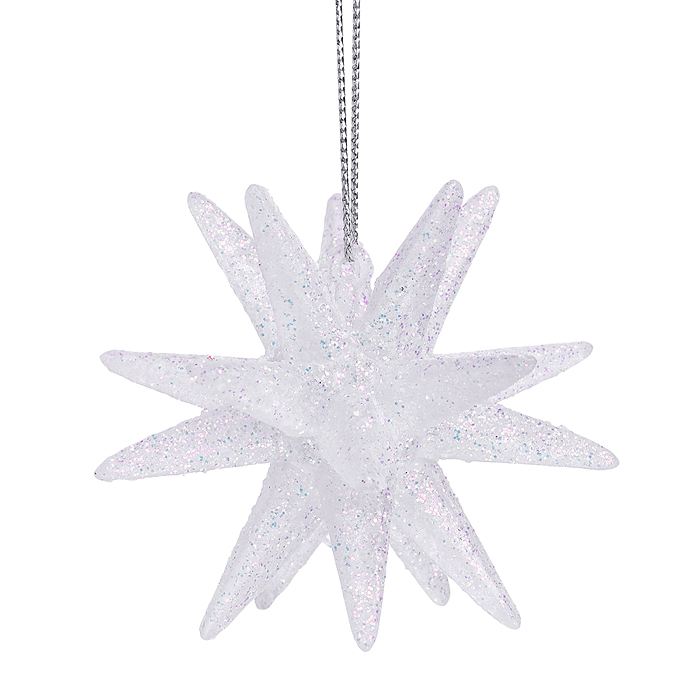 Новогоднее украшение S2690 "Сказочная звезда" (7 см)