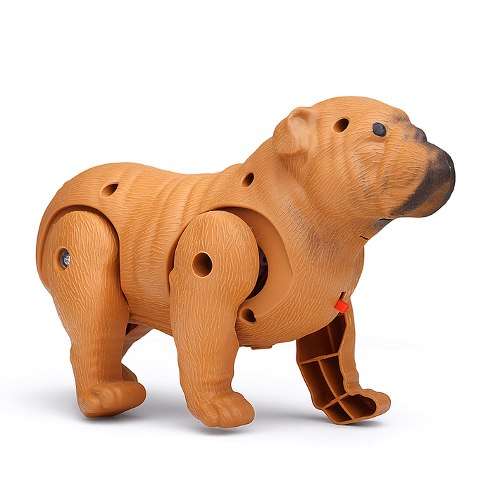 Фото к товару Интерактивная игрушка 333-68B "Собака. Бульдог" в пакете Интерактивная игрушка 333-68B "Собака. Бульдог" в пакете