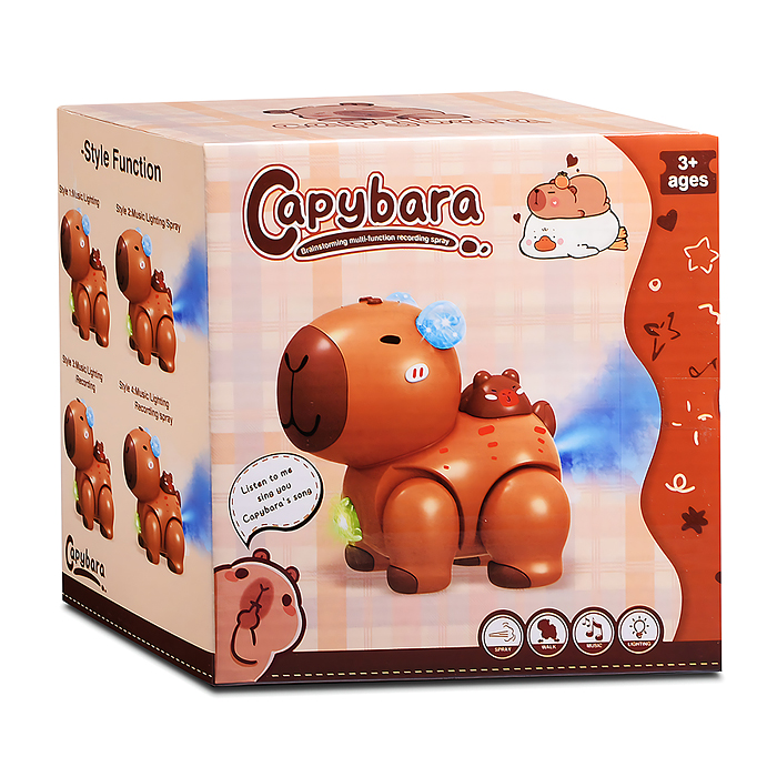 Фото к товару Капибара QF338-7C звукозапись, спрей, в коробке Капибара QF338-7C звукозапись, спрей, в коробке