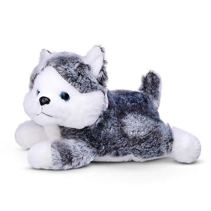 Мягкая игрушка М1519 "Собака" светится в темноте 35 см.