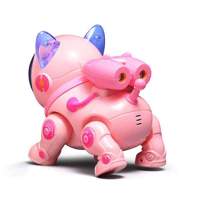 Фото к товару Кот QF378-3 "Электрокосмический кот" в коробке Кот QF378-3 "Электрокосмический кот" в коробке