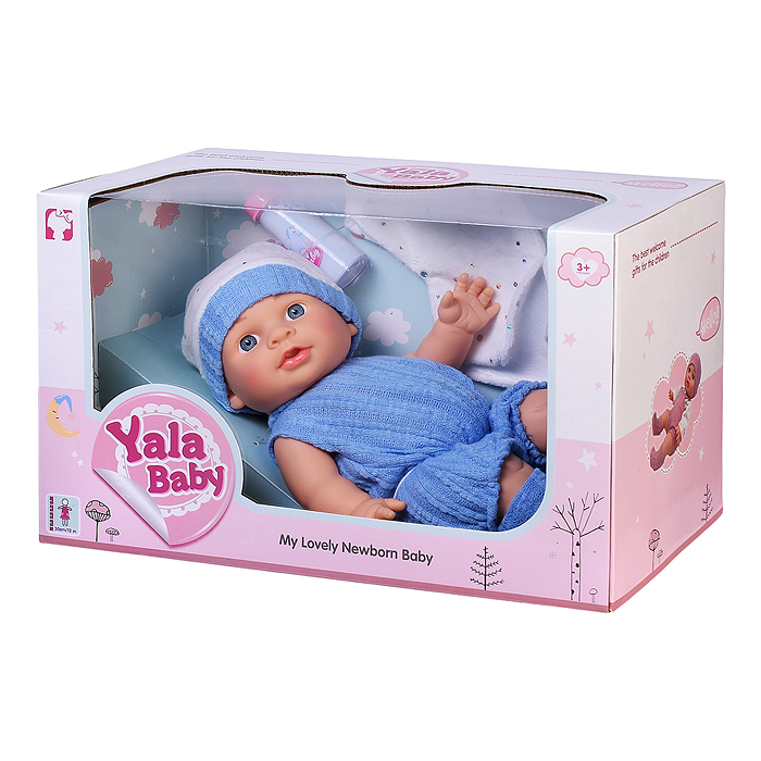 Пупс YL2430C-L "Святослав" с аксессуарами, в коробке