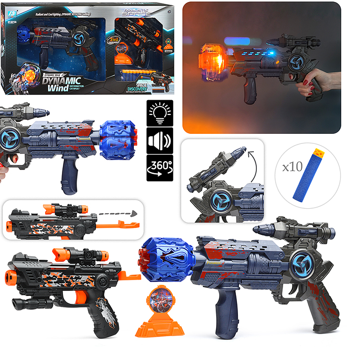 Автомат DF-68218A "Огненный удар-2" в коробке Автомат DF-68218A "Огненный удар-2" в коробке