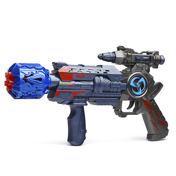 Фото к товару Автомат DF-68218A "Огненный удар-2" в коробке Автомат DF-68218A "Огненный удар-2" в коробке