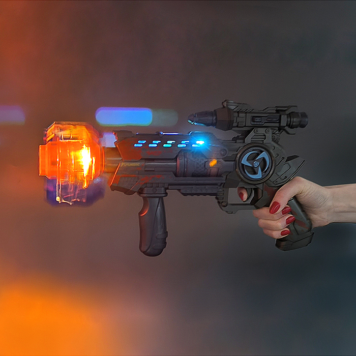 Фото к товару Автомат DF-68218A "Огненный удар-2" в коробке Автомат DF-68218A "Огненный удар-2" в коробке