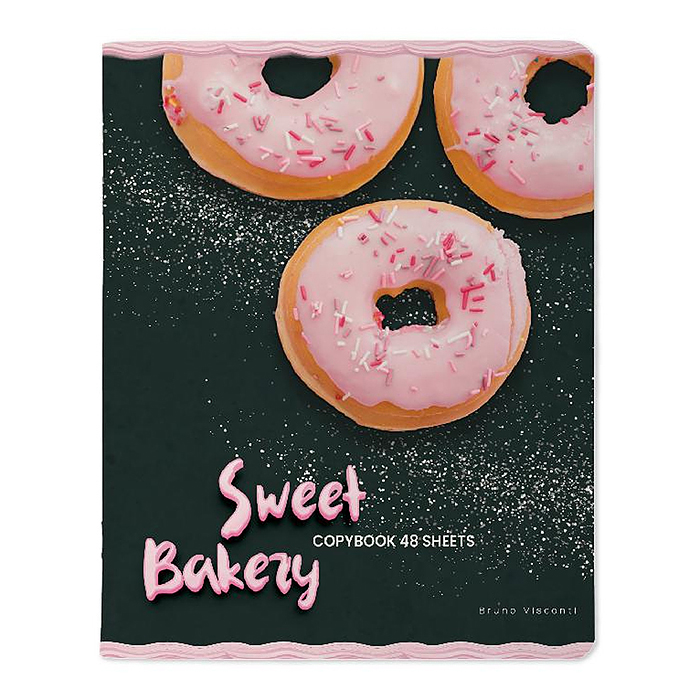 Тетрадь 48л. "Донат рулит!" клетка