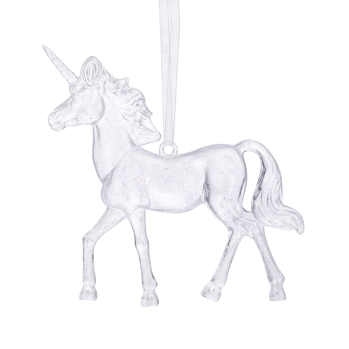 Новогоднее украшение S2561 "Единорог" (12см)