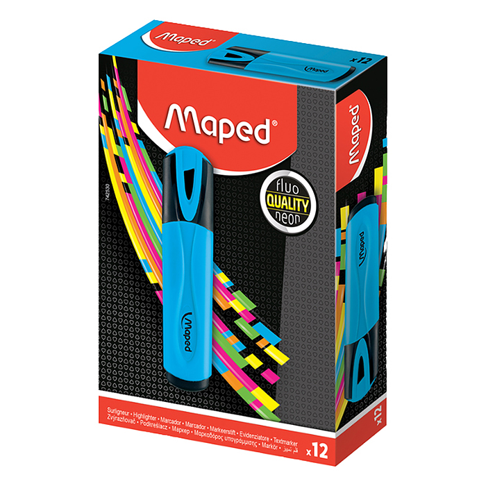 Текстовыделитель "Highlighter" классика, голубой