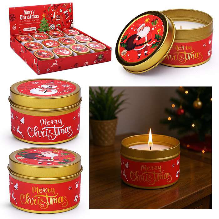 Арома свеча 00-7088 "Новый год"