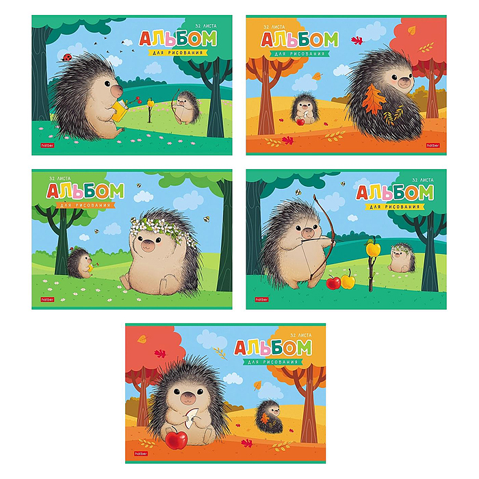 Альбом для рисования 32л. "Крошка Дик" А4 на скобе Альбом для рисования 32л. "Крошка Дик" А4 на скобе