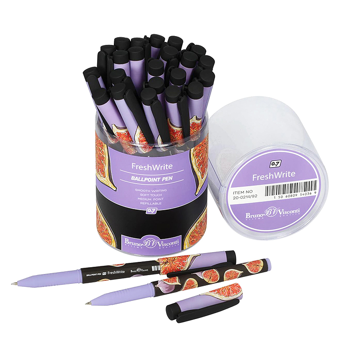 Ручка "FreshWrite. Fresh & fruity. Инжир" шариковая 0.7 мм, синяя