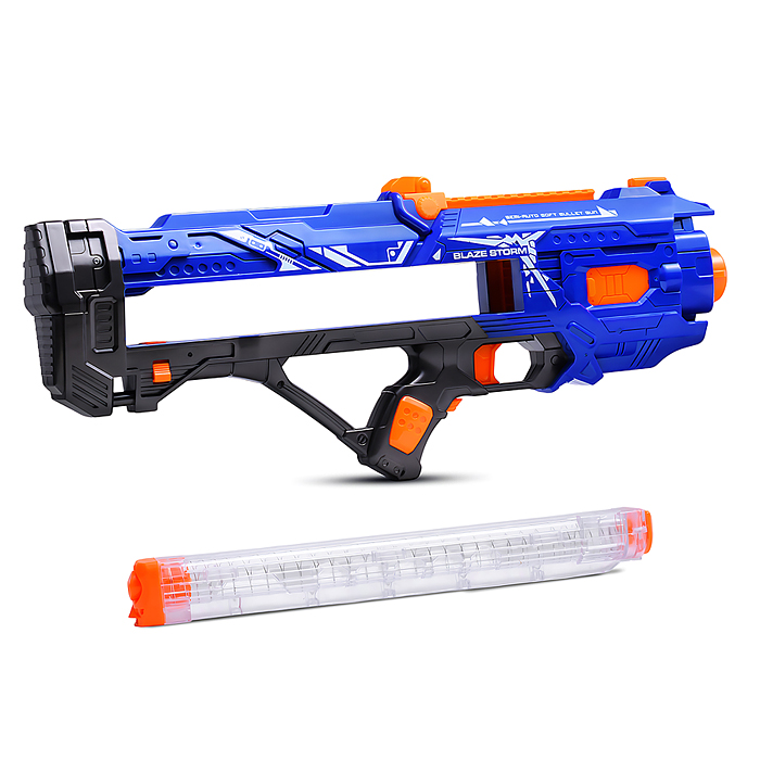 Фото к товару Бластер ZC7073 "Скрытая угроза" с мягкими шариками, в коробке Бластер ZC7073 "Скрытая угроза" с мягкими шариками, в коробке