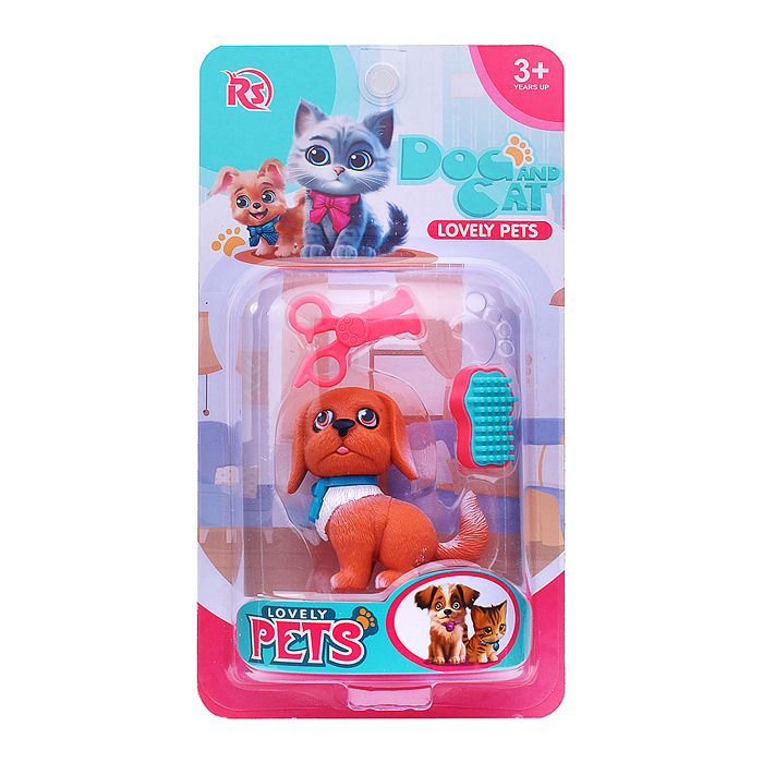 Игрушка питомец 8910-E46 "Домашний любимец" на листе Игрушка питомец 8910-E46 "Домашний любимец" на листе