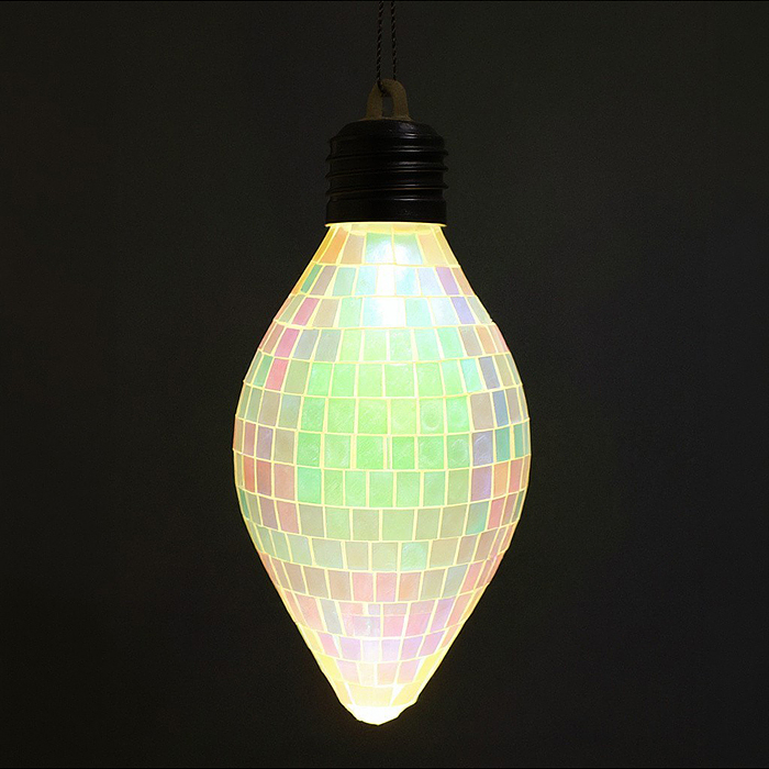 Фото к товару Новогоднее украшение S2596 зелёный, светящийся (14см) Новогоднее украшение S2596 зелёный, светящийся (14см)