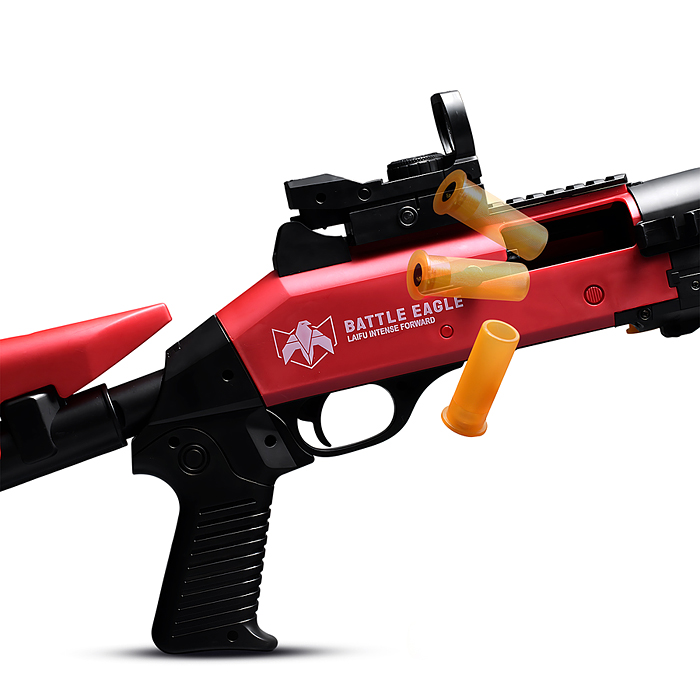 Автомат KB1212 "Убойная сила" цвет чёрно-красный, в коробке