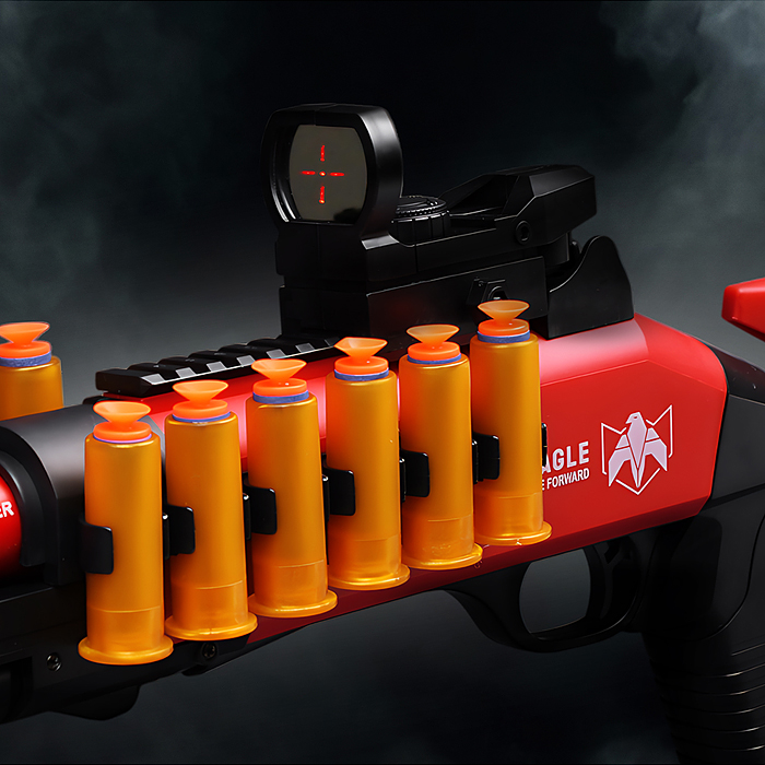 Автомат KB1212 "Убойная сила" цвет чёрно-красный, в коробке