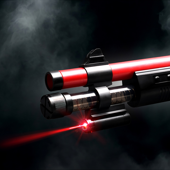 Автомат KB1212 "Убойная сила" цвет чёрно-красный, в коробке