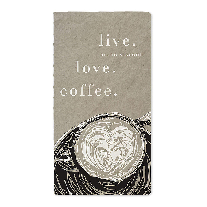 Блокнот-тетрадь 30 л. клетка "Coffee art" 