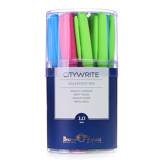 Фото к товару Ручка шариковая "CityWrite. Special" 1.0мм, синяя (4 цвета корпуса) Ручка шариковая "CityWrite. Special" 1.0мм, синяя (4 цвета корпуса)