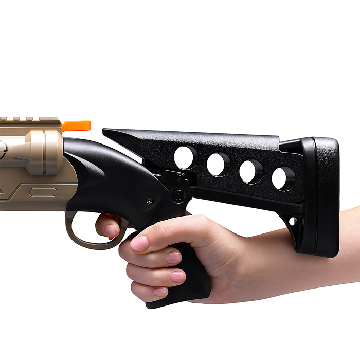 Фото к товару Бластер BT0071 "Крутая перестрелка" с мягкими пулями, в коробке Бластер BT0071 "Крутая перестрелка" с мягкими пулями, в коробке