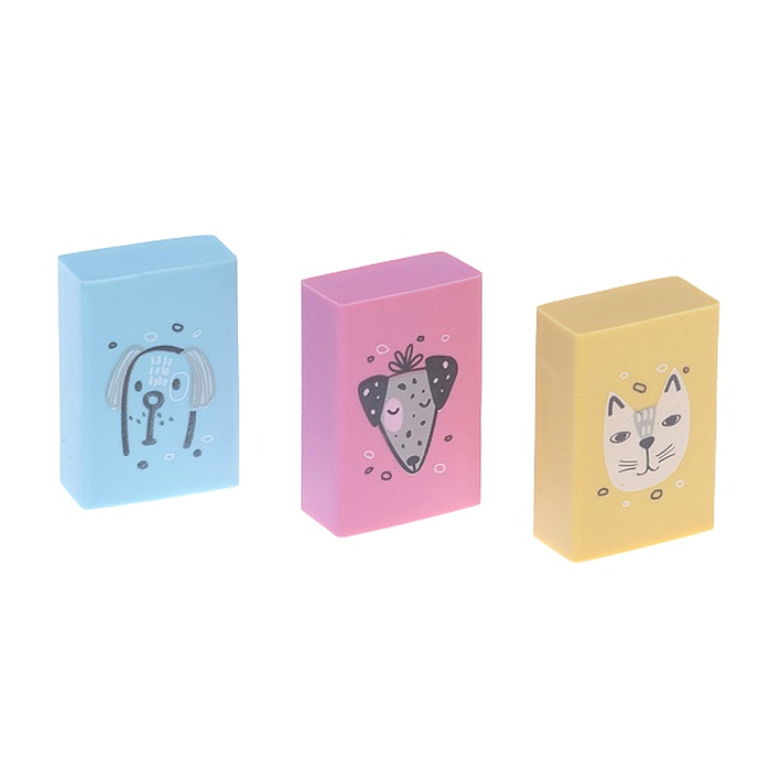 Фото к товару Ластик из термопластичной резины "Cats&Dogs" 28х18х9 мм Ластик из термопластичной резины "Cats&Dogs" 28х18х9 мм