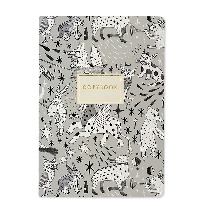 Блокнот-тетрадь 40 л. клетка "Средневековье"