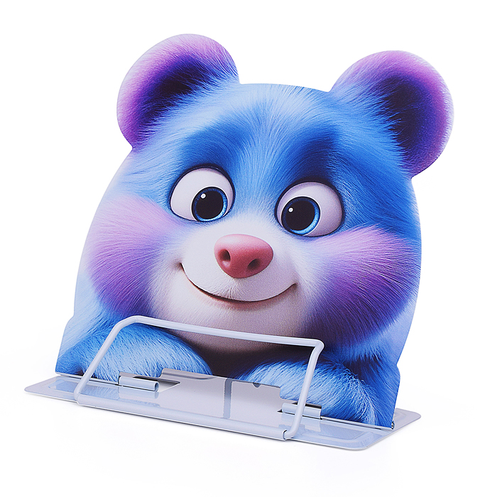 Подставка для книг "Bear" 23.2*20см, металл, 1 дизайн, ОПП- упаковка Подставка для книг "Bear" 23.2*20см, металл, 1 дизайн, ОПП- упаковка