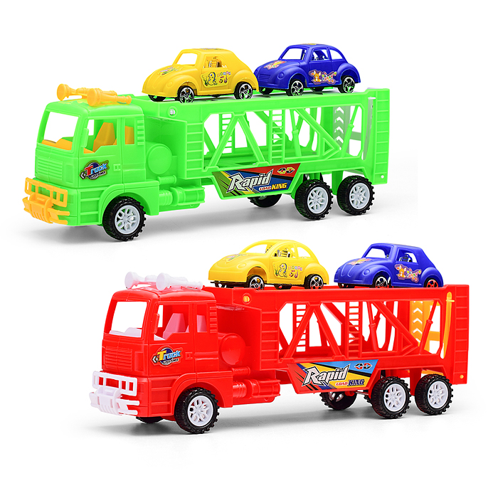 Автовоз JL002-7 с гоночным авто, под колпаком