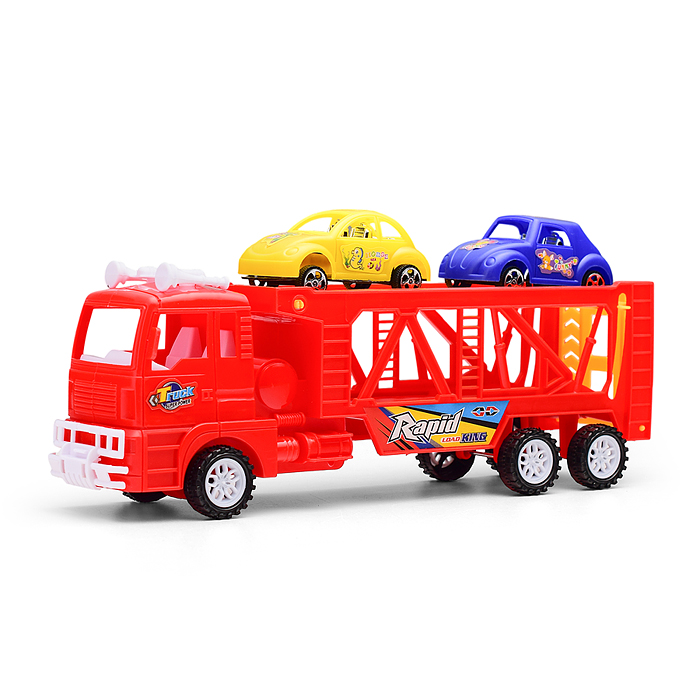 Автовоз JL002-7 с гоночным авто, под колпаком